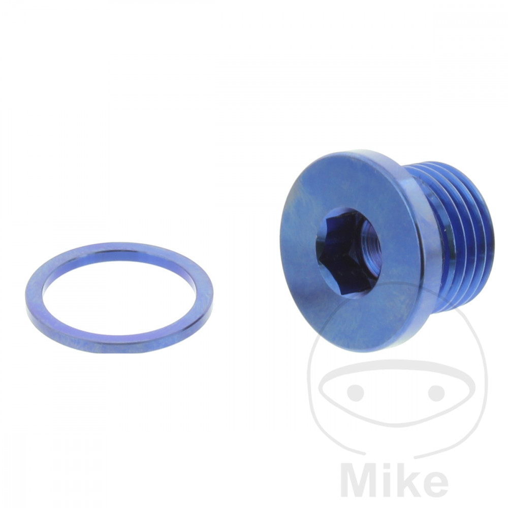 Boulon De Vidange D'huile Universel M16x1.5 – Alliage Aluminium Bleu, Remplacement Carter