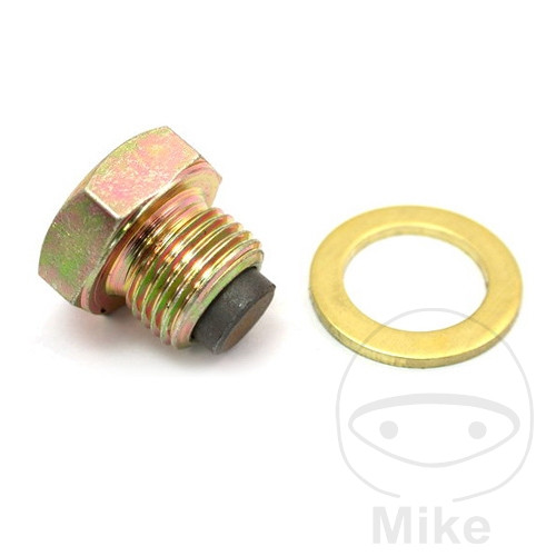 tornillo magnético de drenaje de aceite de titanio con junta m14x1.25 mm