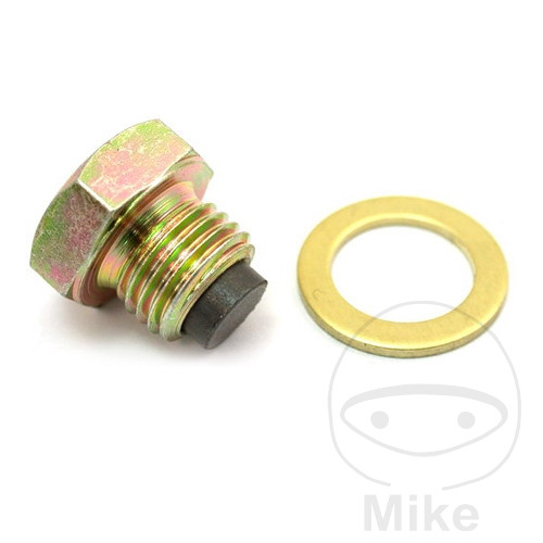 tornillo magnético de drenaje de aceite de titanio con junta m14x1.50 mm