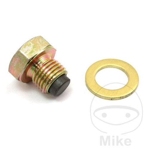 tornillo magnético de drenaje de aceite de titanio con junta m12x1.25 mm