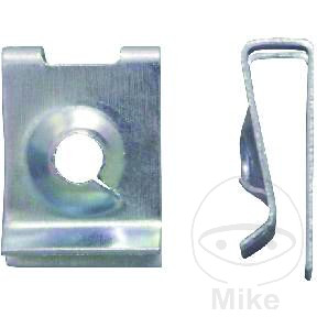 JMP Confezione da 10 dadi corpo in acciaio metallizzato 4.2 MM - Photo 1/1