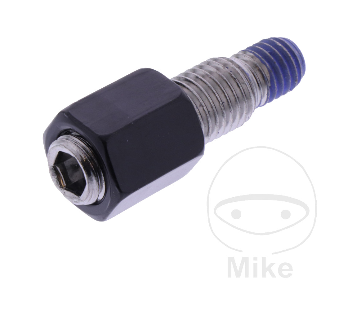 adaptador de retrovisor de rosca derecha para motocicleta m10 x 1.25 mm zu m8