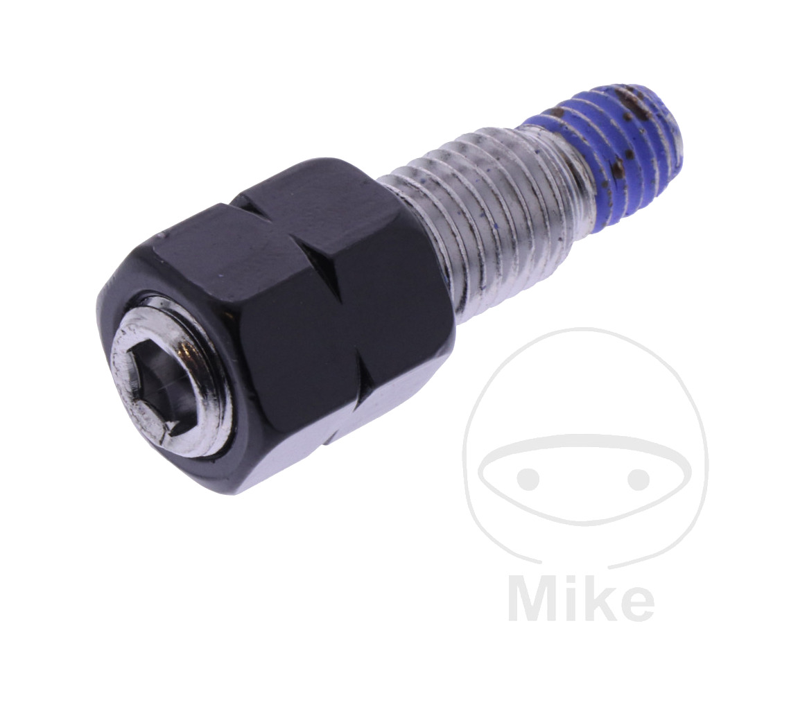 adaptador de retrovisor de rosca izquierda para motocicleta m8 a m10 x 1.25 mm