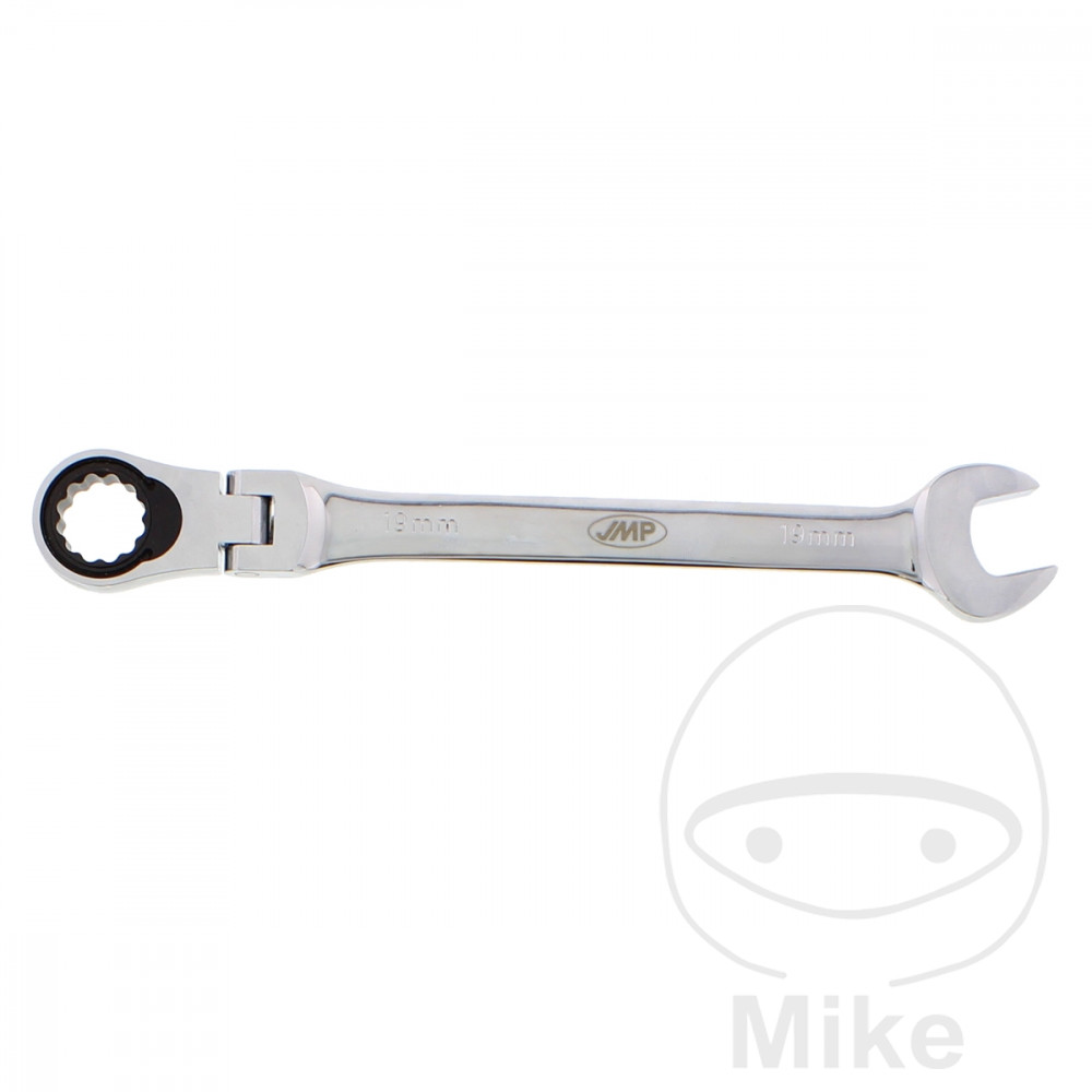 llave carraca con cabezal basculante 18 mm