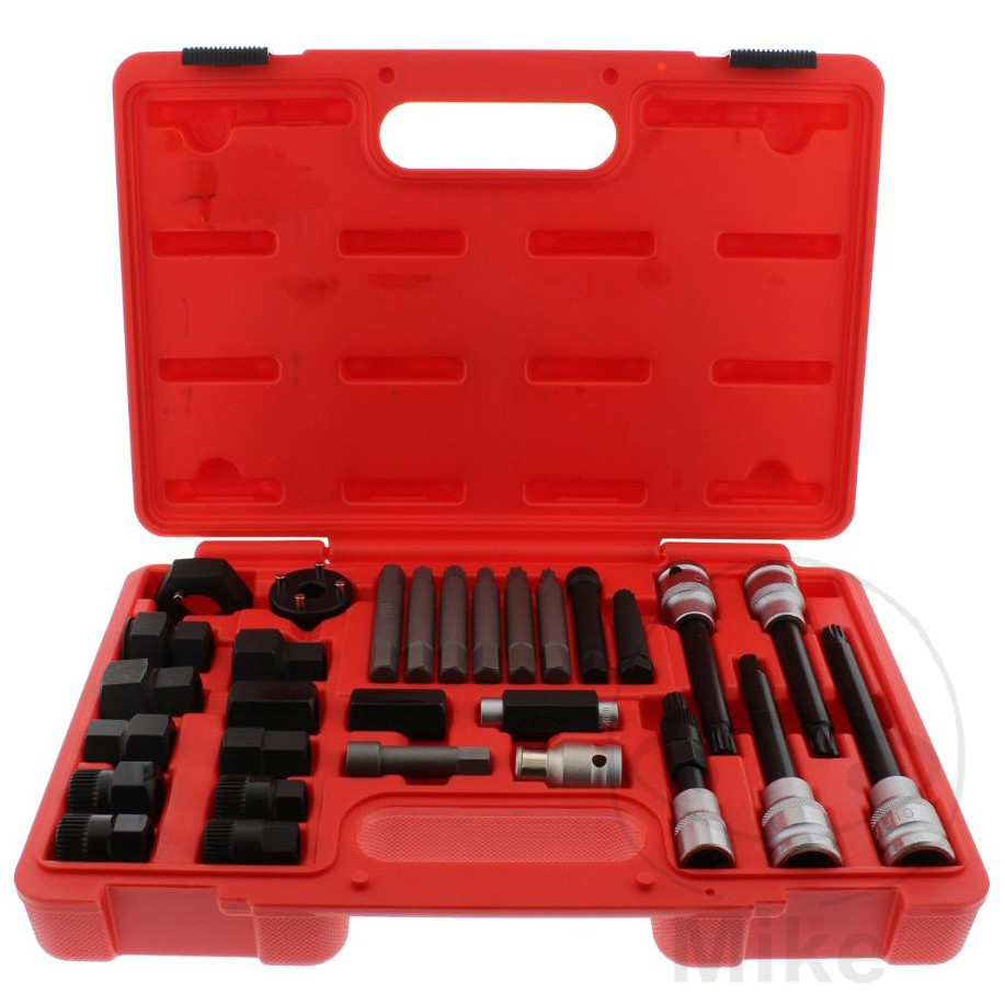 juego 30 llaves combinadas para alternador