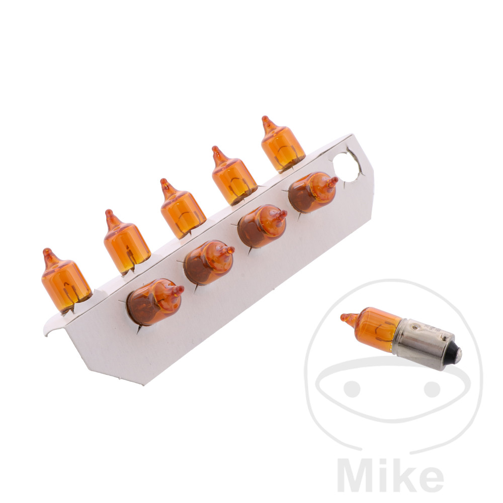 caja 10 lámparas bombilla 12v hy6w 
baz9s