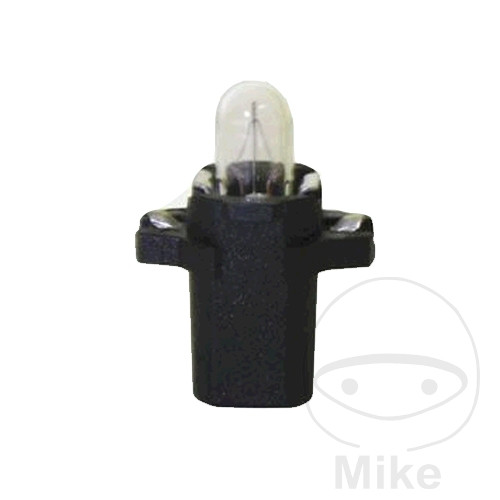bombilla base plástica 12v 1.2w 
b8.3d