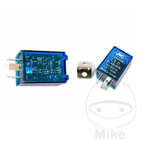 relé eléctrico de intermitente 3 polos 12v