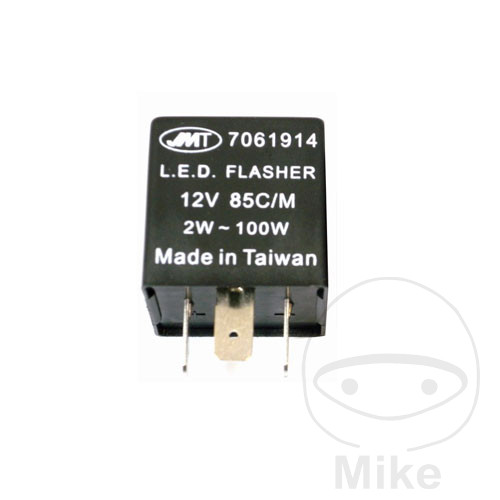 relé eléctrico de intermitente 3 polos 12v