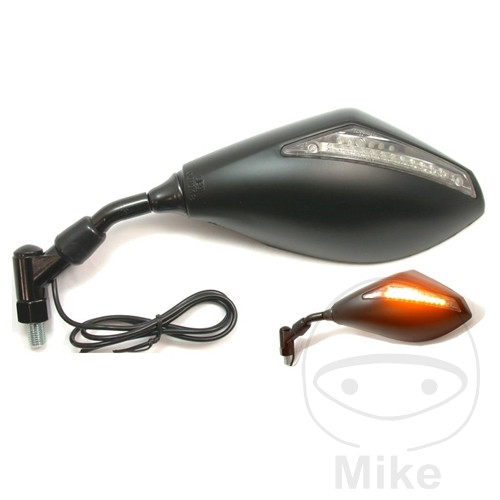 espejo retrovisor universal izquierdo con intermitente