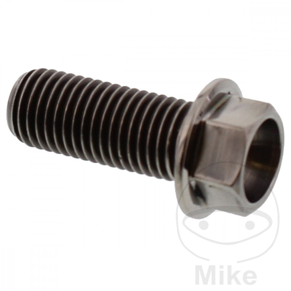 tornillo hexagonal titanio m10x1.25 mm