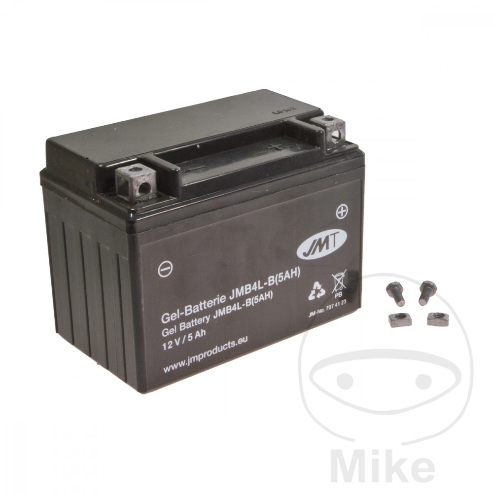 bateria moto de gel activada yb4l-b 5a