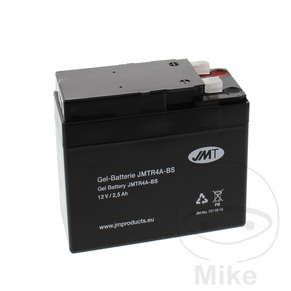 JMT batteria moto gel attivata YTR4A-BS - Afbeelding 1 van 1
