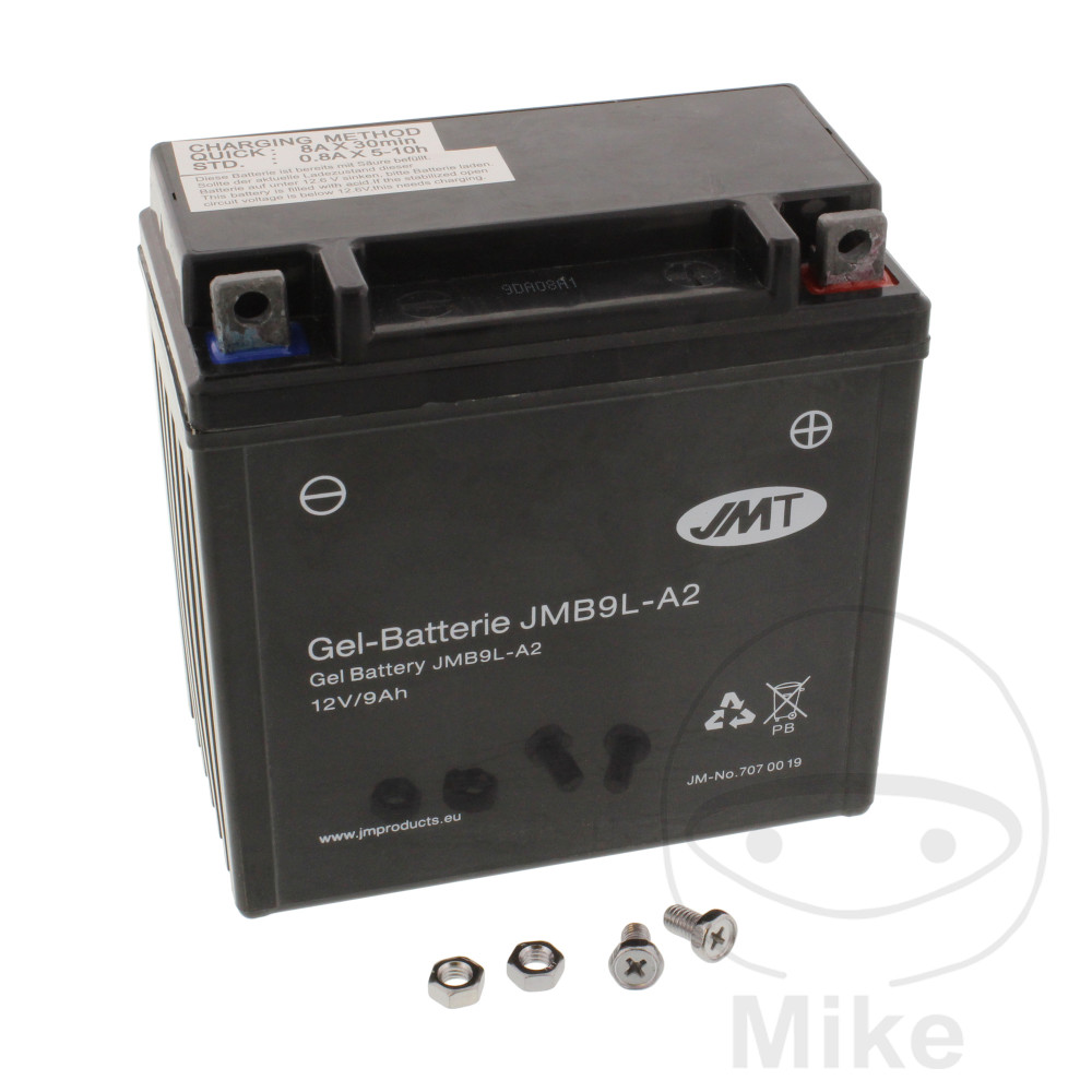 JMT batterie moto gel activé YB9L-A2 - Afbeelding 1 van 1