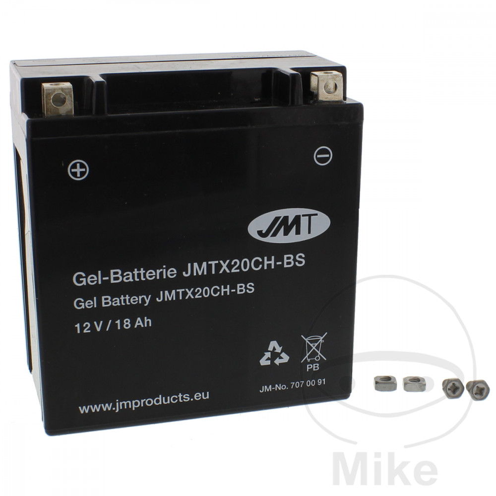 bateria moto de gel activada ytx20ch-bs
