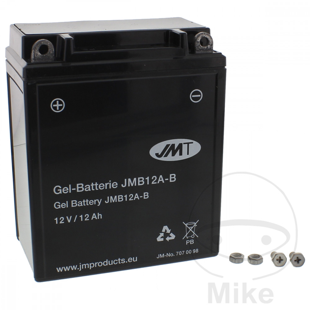 batería gel de moto yb12a-b altn: 7070550 3299 0095