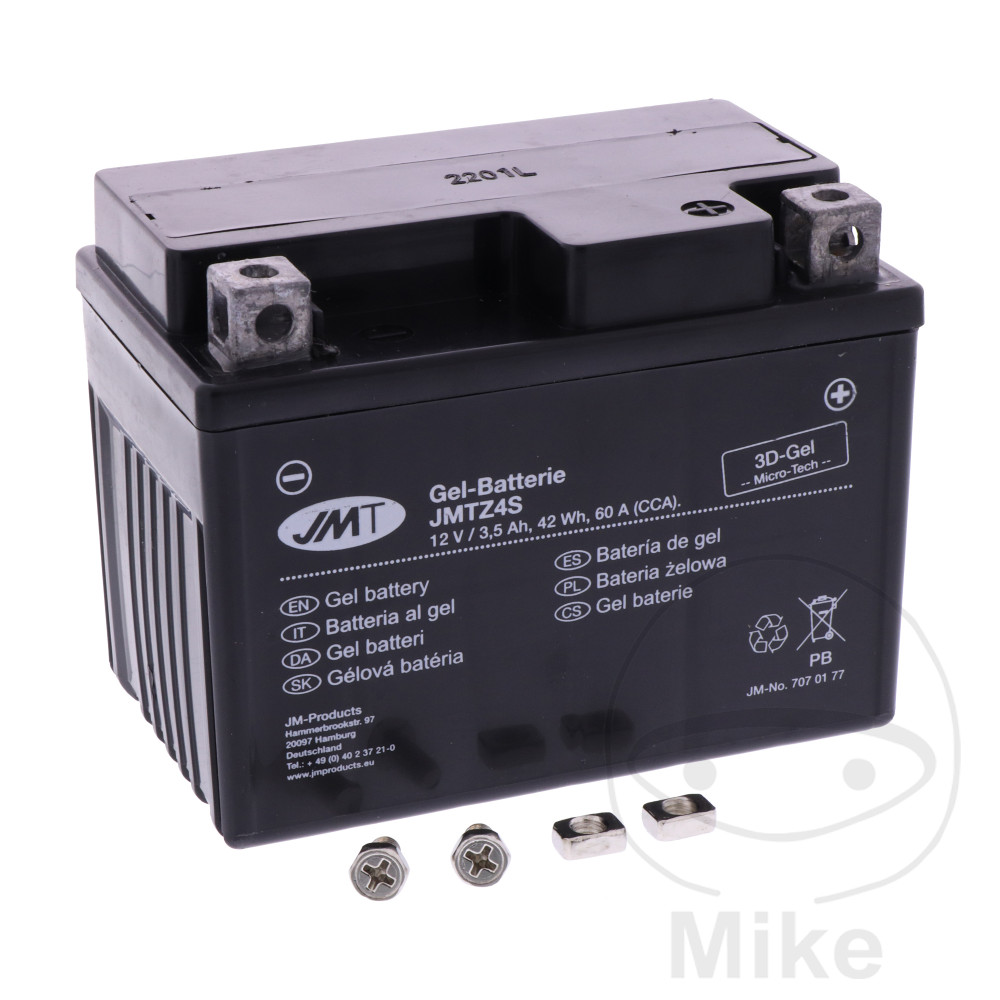 batería de moto ytz4v