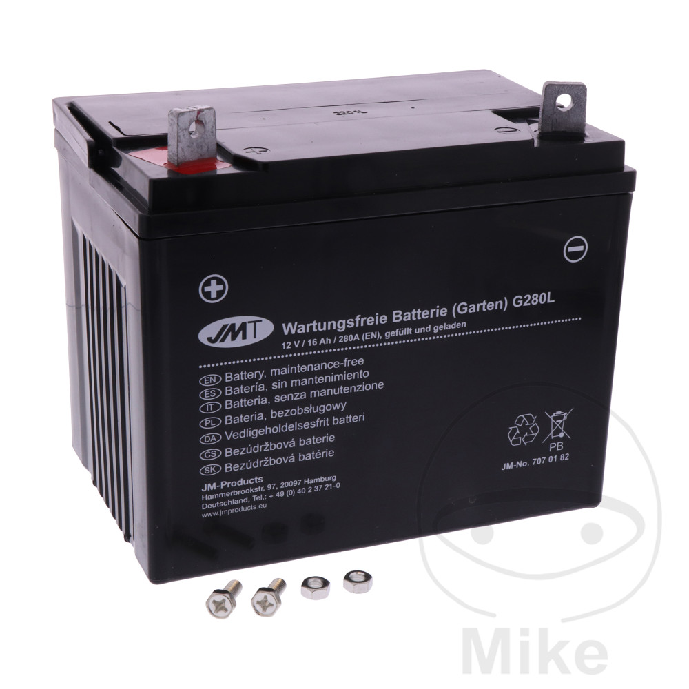 batería máquina de jardín sin mantenimiento g280l wet