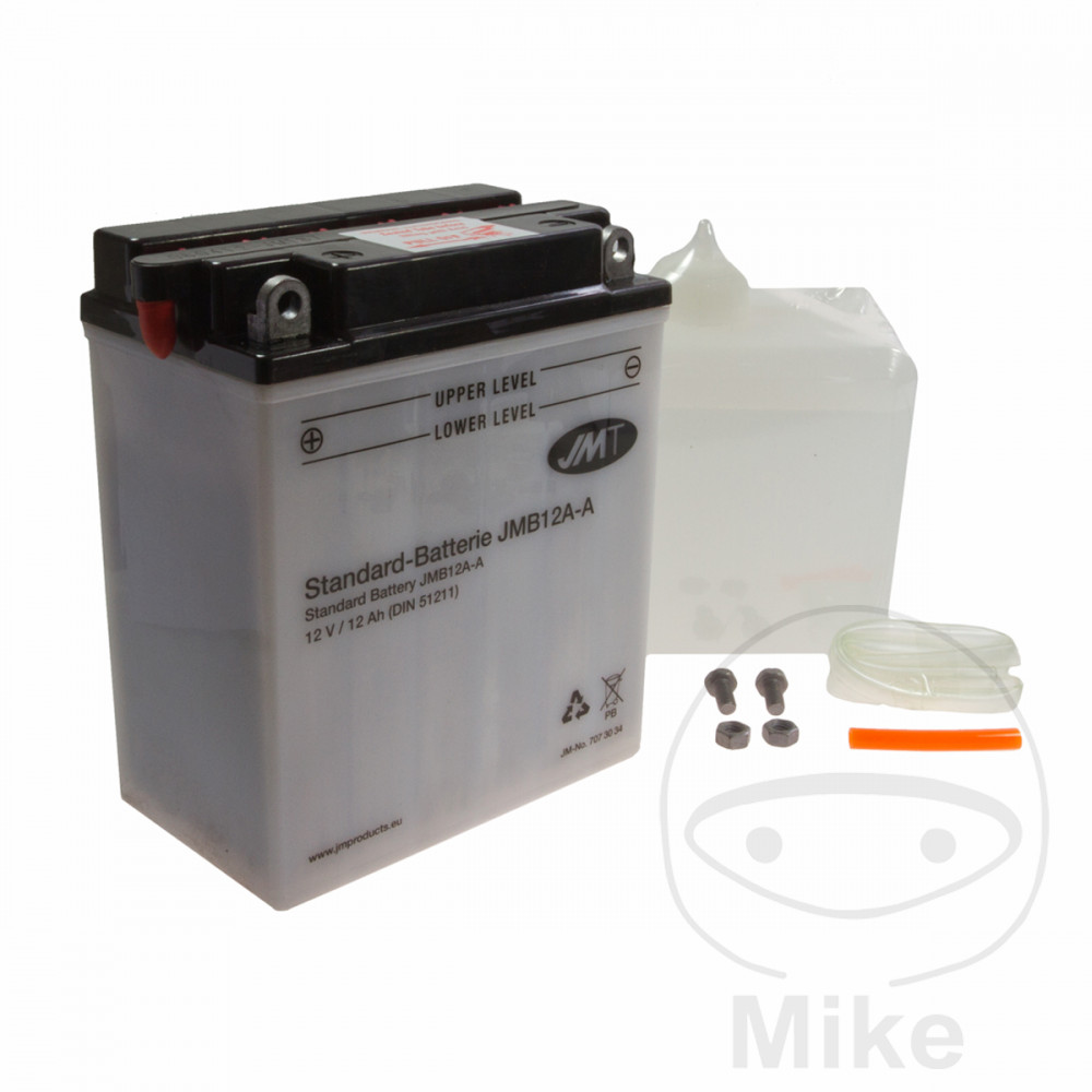 JMT motorcycle battery YB12A-A ALTN: 7070303 4099 9065 - Picture 1 of 1