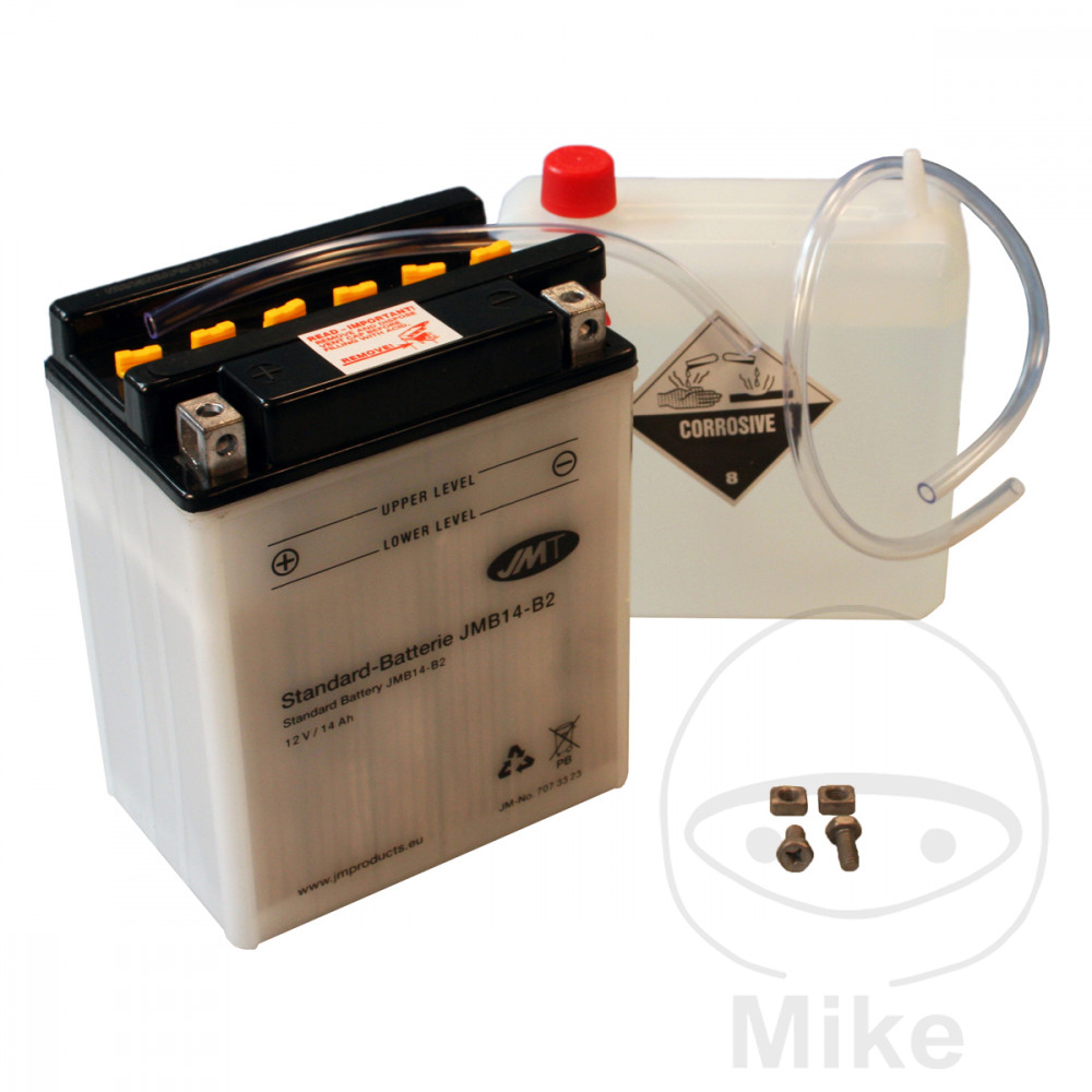 JMT motorcycle battery YB14-B2 ALTN: 7070386 - Picture 1 of 1