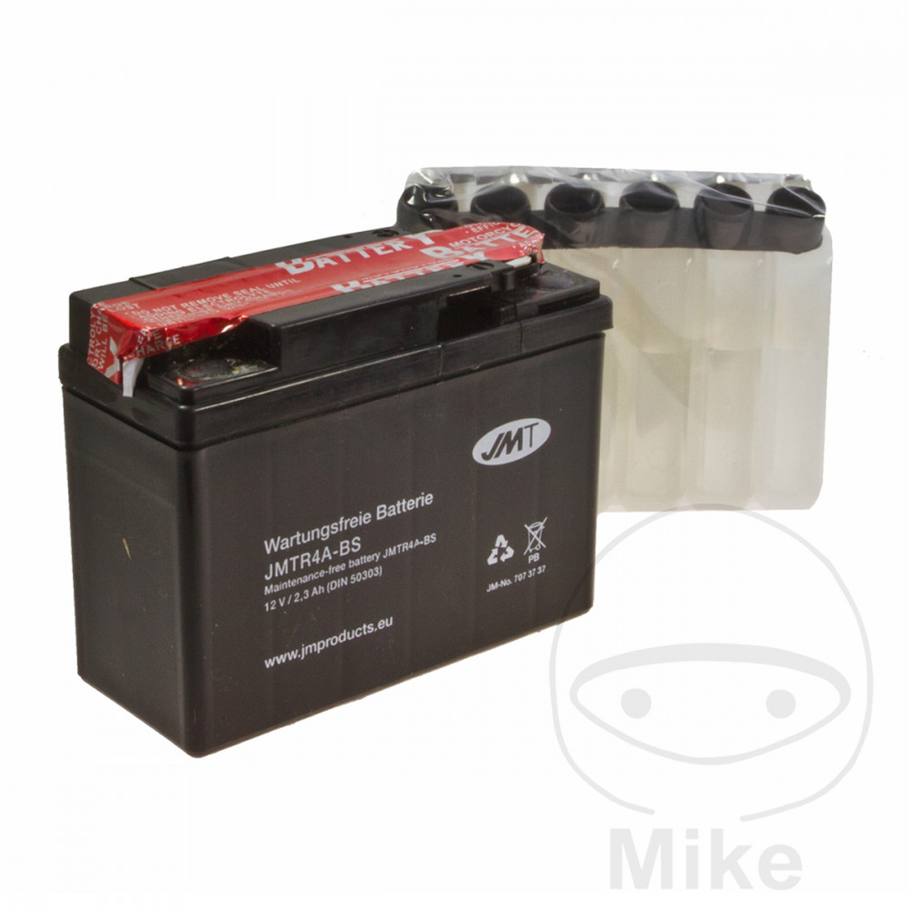 batería sin mantenimiento con electrolito ytr4a-bs