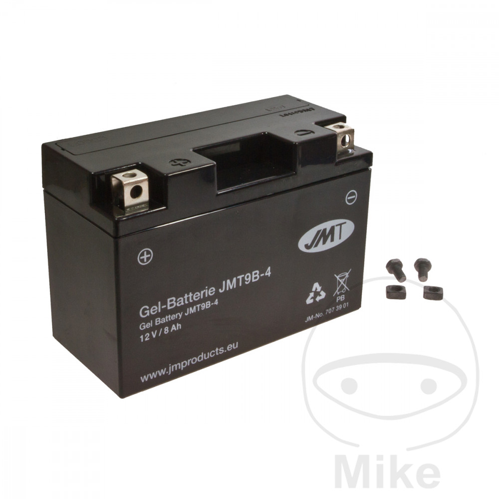 bateria moto de gel activada yt9b-bs