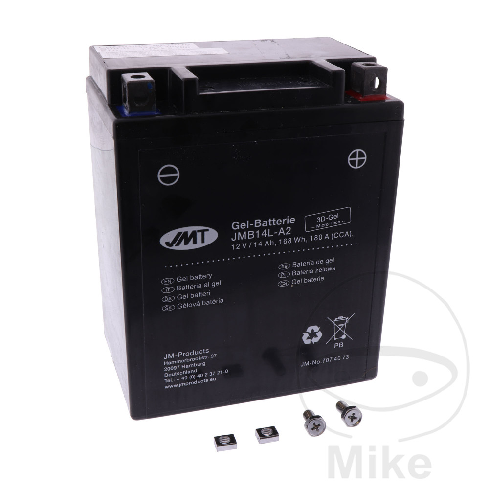batería gel de moto yb14l-a2 altn: 7070345 3075 9081