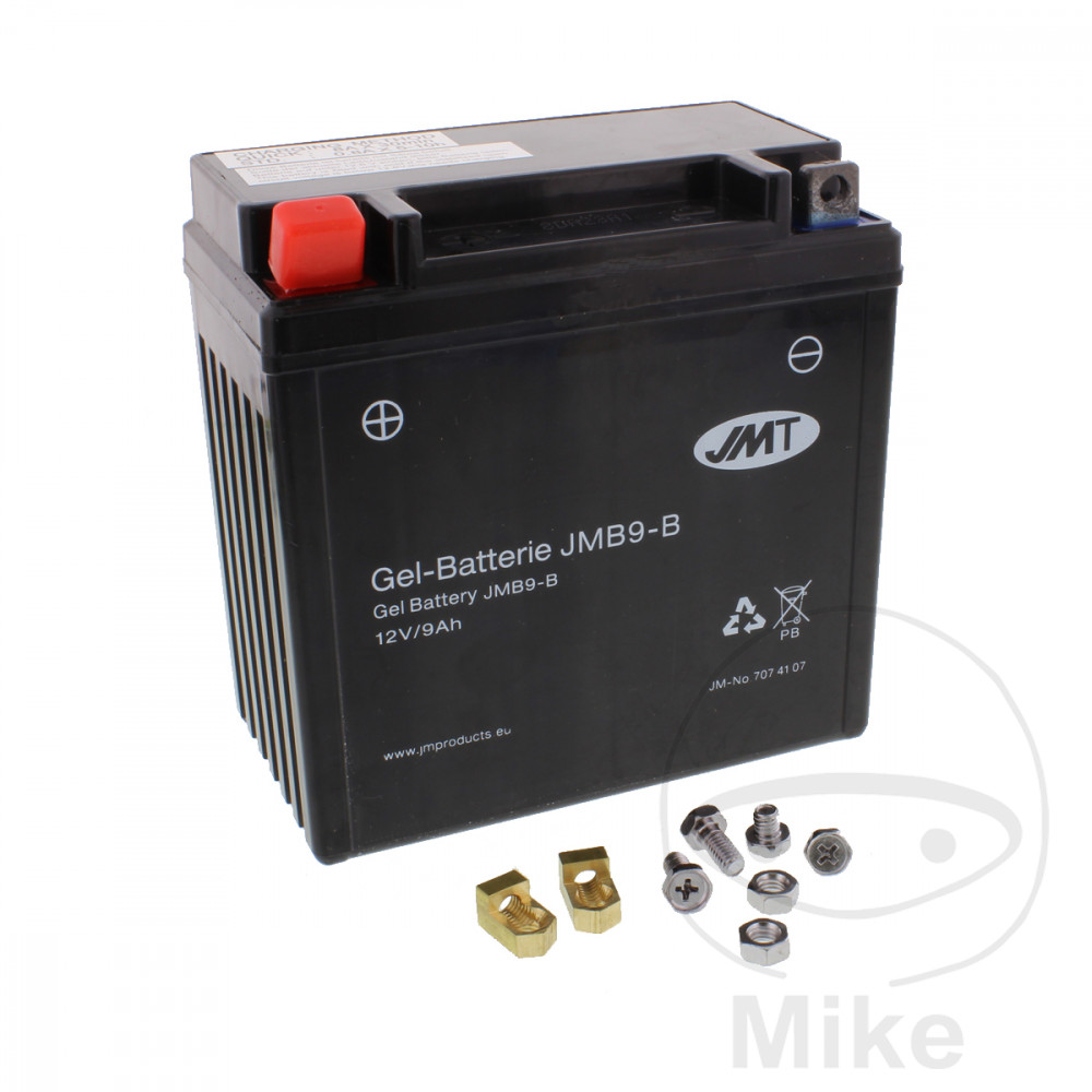 bateria moto de gel activada yb9-b