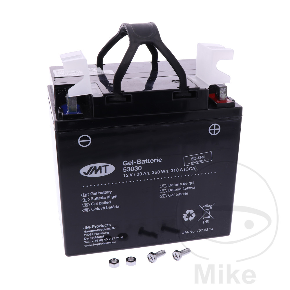 JMT batteria gel moto 53030 ALTN: 7071004 3844 9099 - Foto 1 di 1