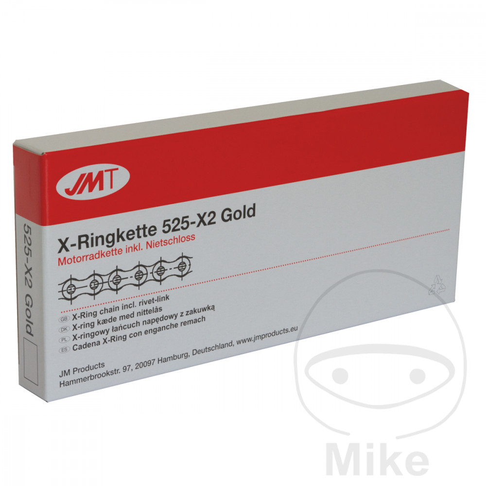 paso cadena de moto x-ring 525x2