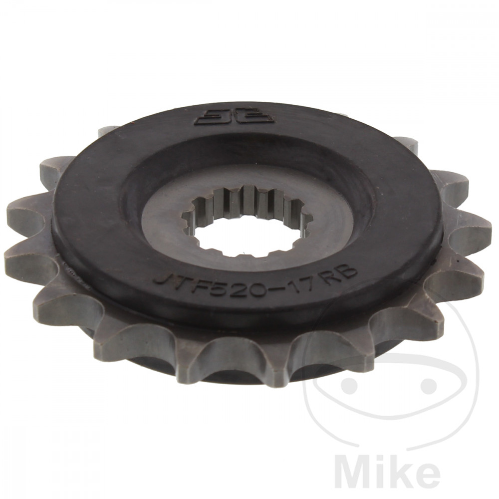 JT SPROCKETS Transmission pinion with rubber 17 TEETH 525 - Picture 1 of 1