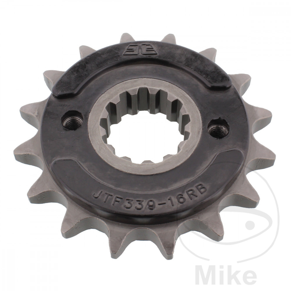 JT SPROCKETS Transmission pinion with rubber 16T 530 ALTN: 7262074 - Afbeelding 1 van 1