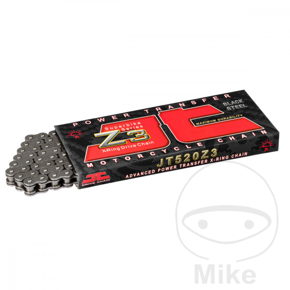 cadena abierta con enganche remache x-ring 520 z 3/110