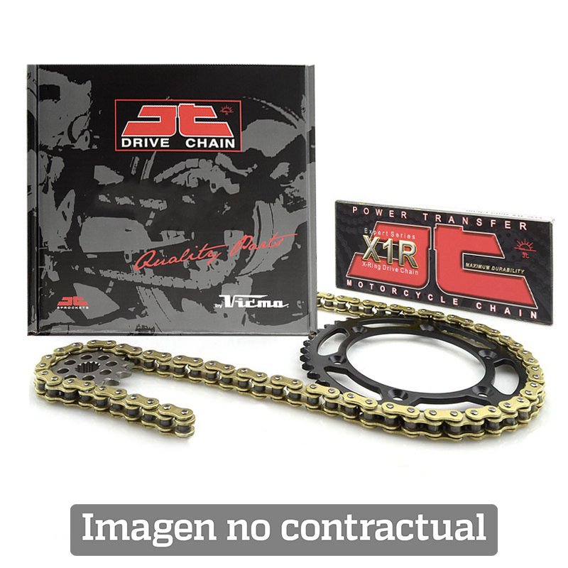 kit de transmisión de cadena de aluminio 520hdr (14-52-114) de jt sprockets