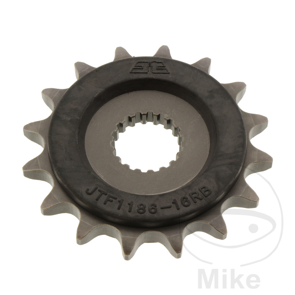 piñón transmisión con goma 16t 525