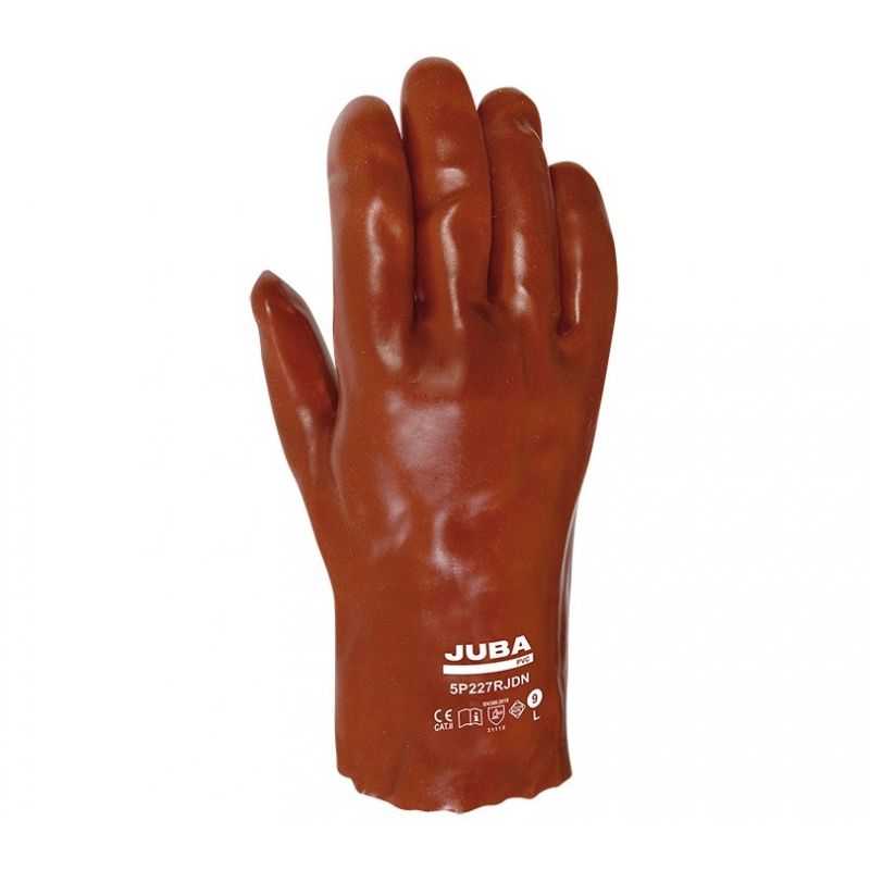 guante de trabajo juba pvc 27 cm