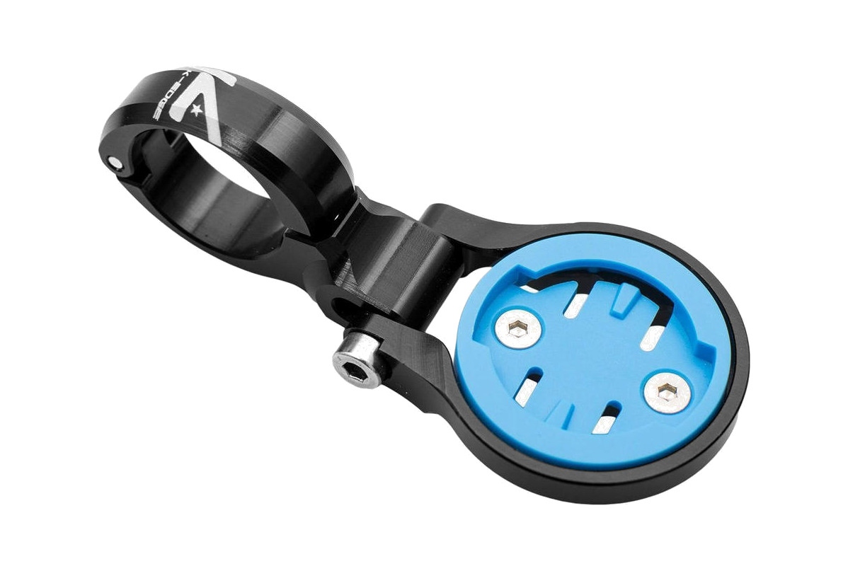 soporte de dispositivo al manillar con abrazadera de un solo perno y diseño de montaje pivotante compatible wahoo elemnt/bolt sport tt