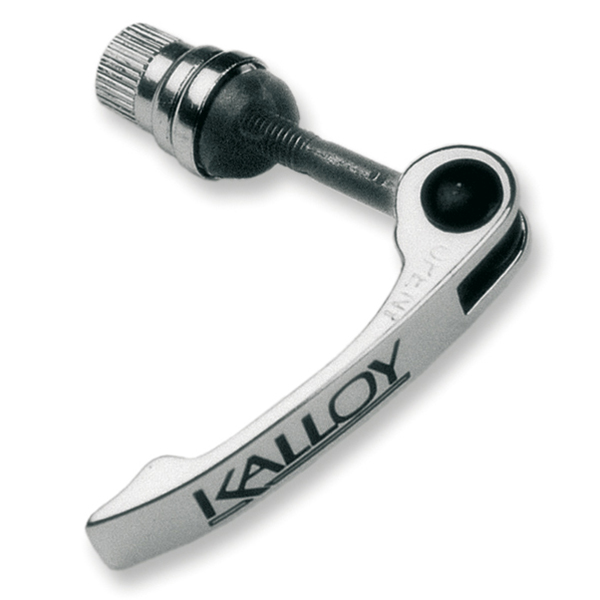 tija de sillín de bicicleta quick release uno de aluminio en color plata para mtb, carretera, ciudad, bmx, e-bike, infantil, gravel, ciclocross y trekking/touring