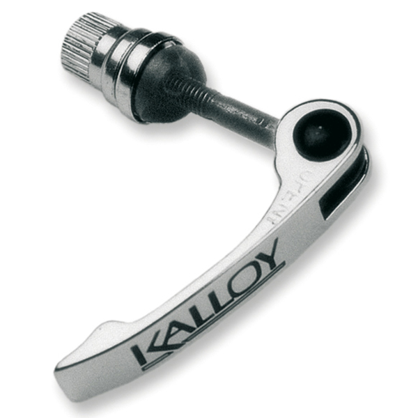 tija de sillín de bicicleta quick release uno de aluminio en color plata para mtb, carretera, ciudad, bmx, e-bike, infantil, gravel, ciclocross y trekking/touring