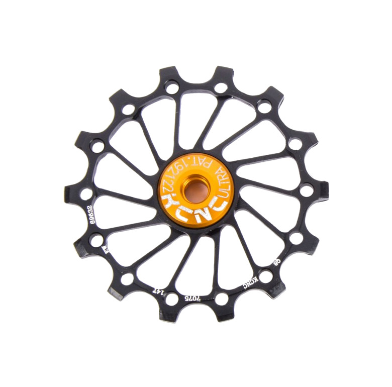 roldana con rodamientos cerámicos 11/12v 14d ultra sram x-sync long teeth narrow/wide