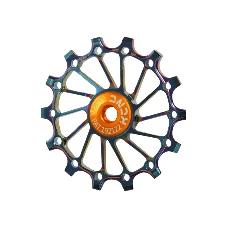 roldana para cambio trasero 12v 12d ultra sram x-sync long teeth narrow/wide oil slick