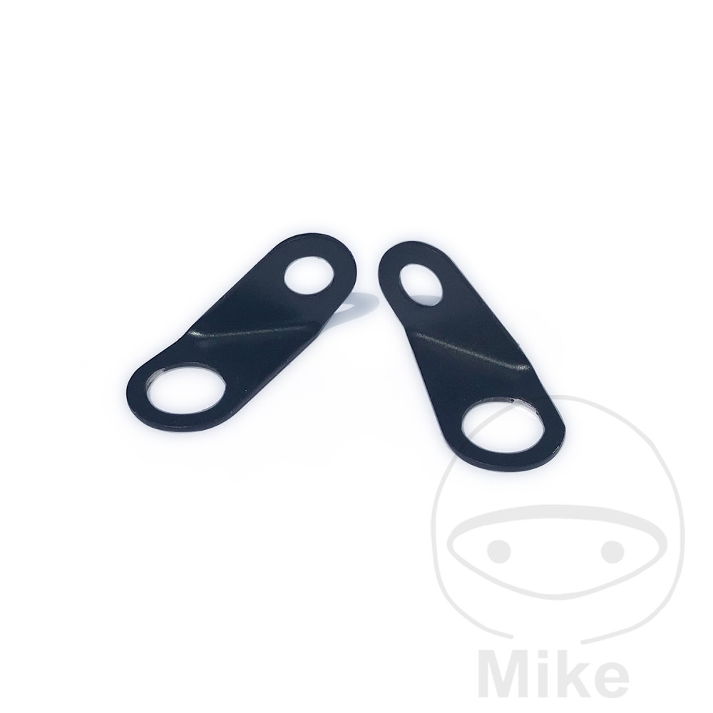 placa adaptadora para montaje de intermitentes al manillar hd atto