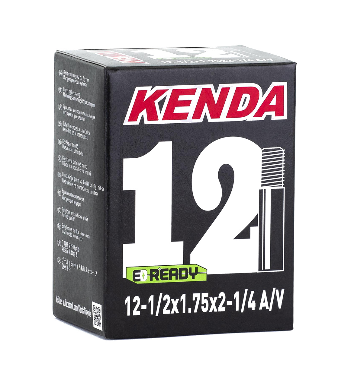 camara de aire bicicleta 12" 1/2*1.75*2-1/4