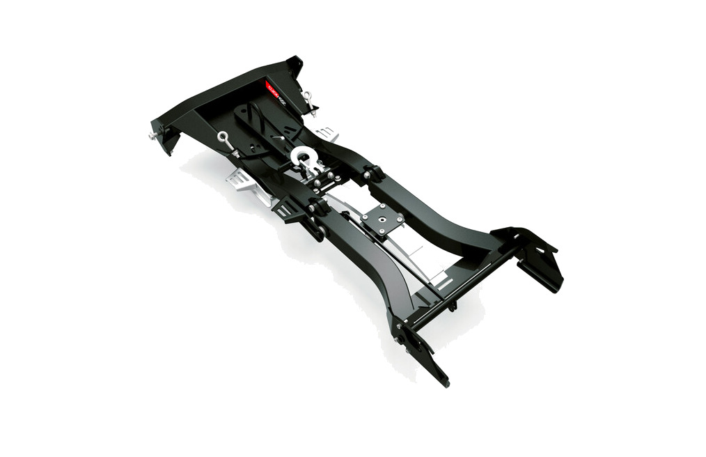 chasis de empuje para pala quitanieves click'n'go 2 utv