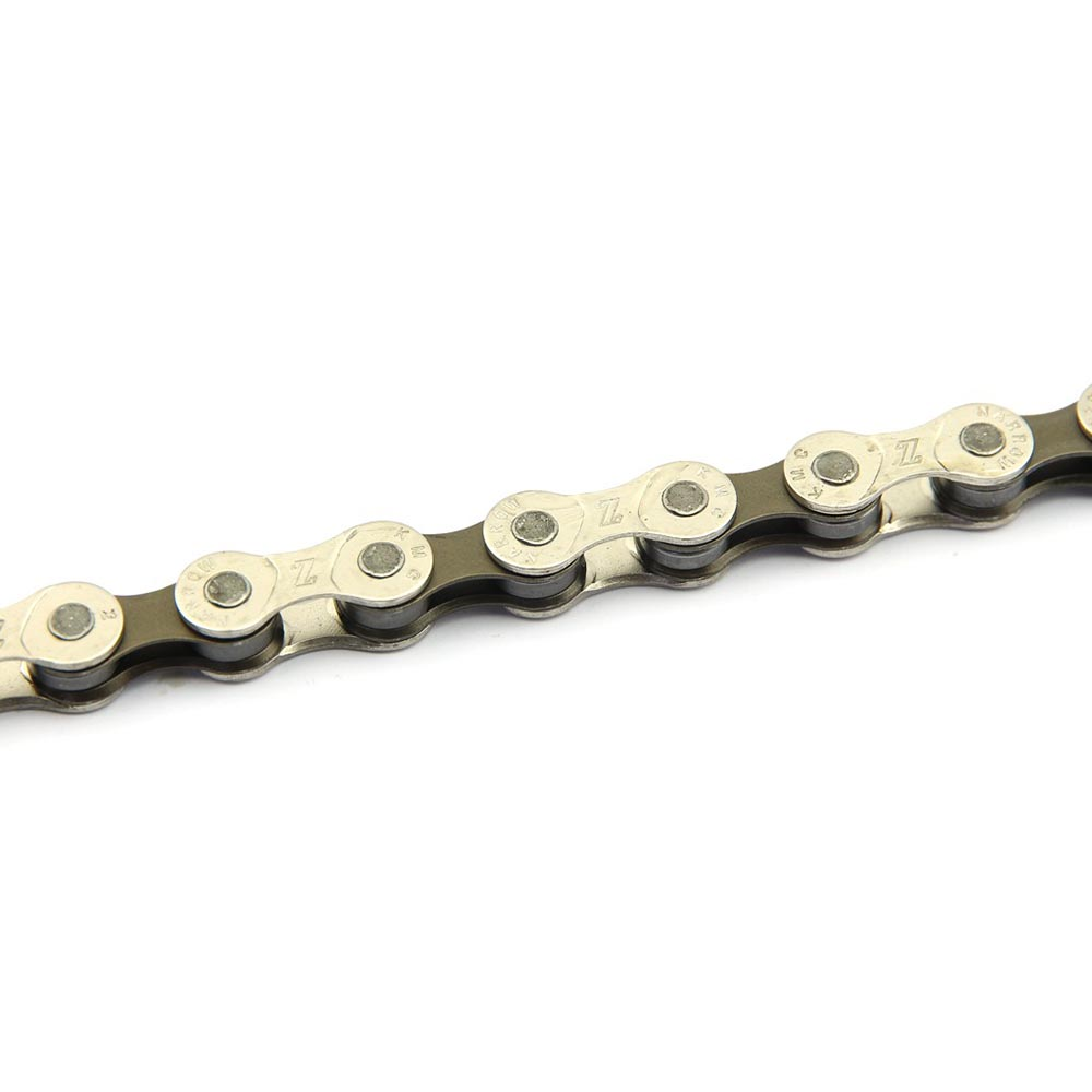 KMC Cadena KMC Z-8S116 Index 6V/7V/8V, Gris, para Shimano, Campagnolo y Sram