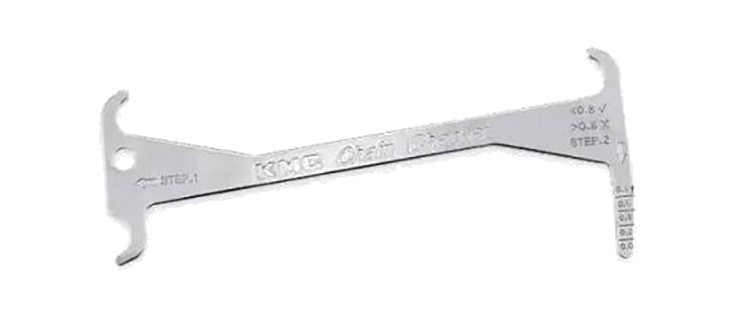 calibre para desgaste de cadena compatible flattop