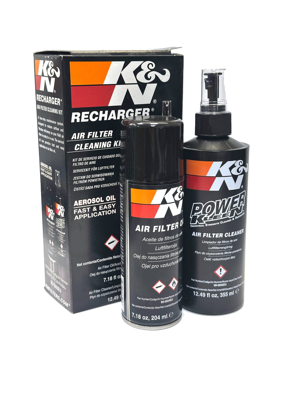 kit de limpieza de filtros de aire k&n
