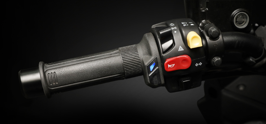 puños calefactables con interruptor de pulgar hg-13 130 mm