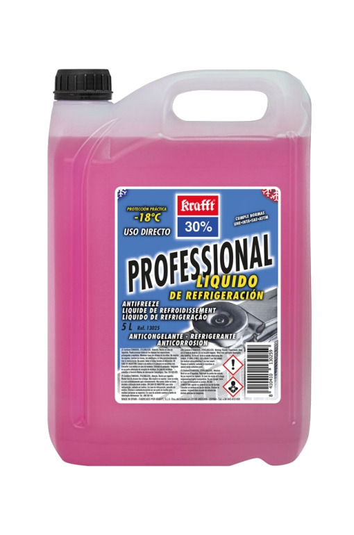 anticongelante refrigerante para coche 5l 30%