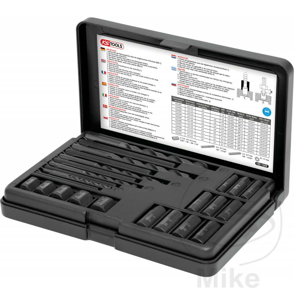 juego de extractores de tornillos